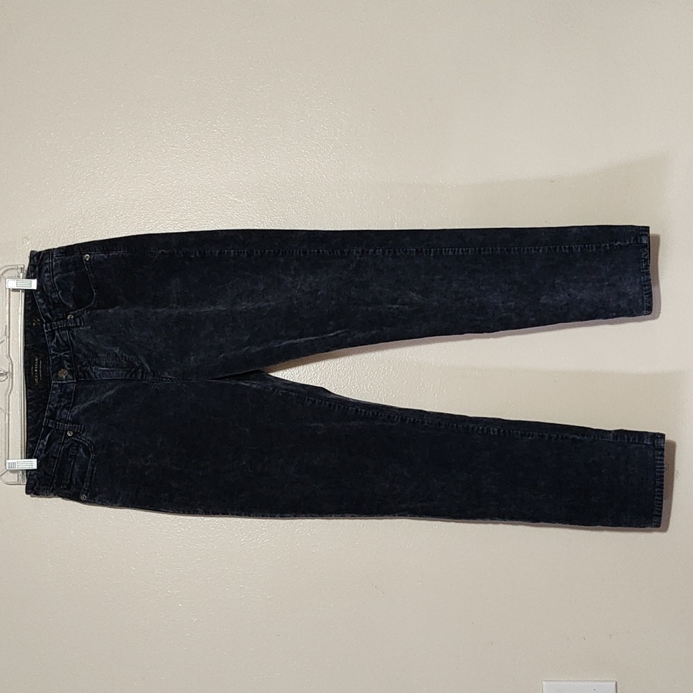 Lucky Brand Women's Brooke Legging Velvet Pants Cotton Blend